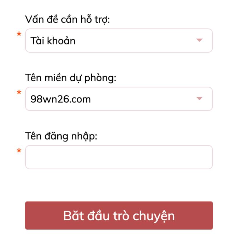 Liên hệ qua Website 98WIN